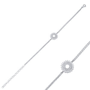 Sun Design <b>Charm</b> <b>Bracelet</b> Wholesale Handcrafted Istanbul 925 Sterling <b>Silver</b> Jewelry Fine Jewellery - Product Image 5