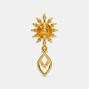 Collier pendentif trèfle en or 14 carats avec diamants pour femmes, bijou porte-bonheur radiant en or jaune, rose, blanc et argent pour elle - Product Image 5