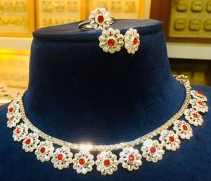 Juegos de Joyería Vintage para Bodas 2024, Forma Personalizada, Chapado en Rodio, Cristal, a la Moda, Mejor Compra, Envío Inmediato, Reino Unido, Francia, Estados Unidos - Product Image 1