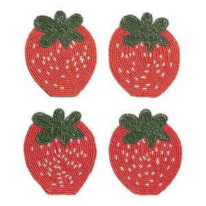 Posavasos Bordados a Mano con Cuentas de Vidrio, Diseño Nuevo, Clásico, con Forma de Estrella, para Mesa de Cocina, para el Hogar, para India - Product Image 3