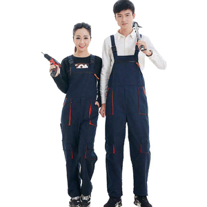 High Quality Fashion Bib Overall <b>Suspenders</b> Pants Coveralls Mechanic Jumpsuits Mechanic Overall Bib Pants Customized Bodysuit - Product Image 3