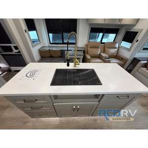 Roulotte de voyage 2026 Brinkley Model Z 3100 en aluminium gris pour 6 personnes avec 3 glissières - Product Image 4