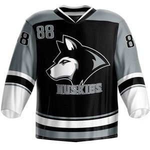 Diseña tu propio logotipo Jersey de hockey sobre hielo Uniforme sublimado de alta calidad - Product Image 1