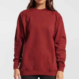 Sudadera Ligera de Alta Calidad para Mujer, con Hombros Caídos, de Felpa, Lisa, Teñida, Elegante y de Secado Rápido - Product Image 1