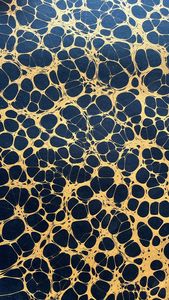 Papeles hechos a mano impresos en mármol hechos a mano personalizados en color azul y beige con tamaño de hoja de 56*76 cm para fabricantes de revistas - Product Image 6