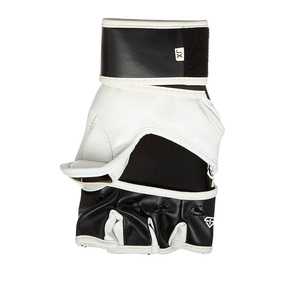 Gants d'entraînement MMA professionnels pour hommes et femmes, matériau PU durable, évacuation de l'humidité, sangle de poignet réglable, équipement MMA confortable - Product Image 6