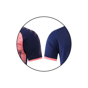 Uniforme de volley-ball personnalisé de haute qualité, imprimé, nouveau design, unisexe, logo personnalisé, ensembles sans manches à col rond, 100% polyester - Product Image 6