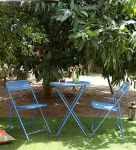 Juego de mesa y silla de Metal para exteriores único para el hogar, muebles de jardín para interiores y exteriores, Bar y restaurante de Hotel en la azotea 2024 - Product Image 5