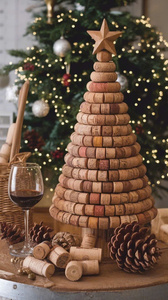 Venta al por mayor Mini árbol de Navidad de madera para la decoración del hogar y la Oficina - Product Image 4