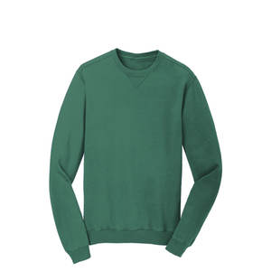 Mens Casual Fleece Sweatshirt Soft Cotton Blend Warm Pullover Crewneck Sweatshirt Long Sleeve Street <b>Style</b> Apparel For Mens Use - Product Image 3