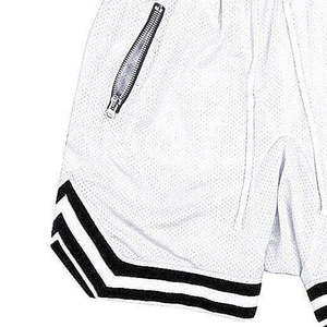 Shorts de basket-ball de plage, été, maille, uni, séchage rapide, respirant, évacuation de la transpiration, jogging, unisexe, vêtements de sport de gym - Product Image 5