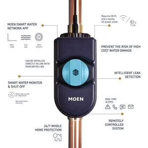 นิว-สมาร์ท วอเตอร์ ฟลอ บาย โมเอนส์ สมาร์ท วอเตอร์ มอนิเตอร์ ระบบปิดน้ำอัตโนมัติ - Product Image 4