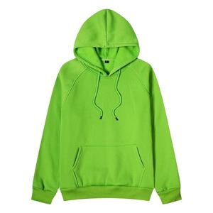 Sweat-shirt uni vert pour homme, femme et unisexe, couleur unie, pull décontracté, streetwear, doux, chaud, polaire, manches longues, confortable, à capuche - Product Image 1