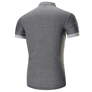 Venta al por mayor Original algodón hombres para Polo camiseta nuevo diseño patrón sólido sostenible Anti-encogimiento suavidad suave y cómodo - Product Image 5