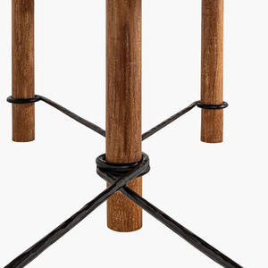 Latest New Design In Solid Acacia Wooden Flip Top Round Folding Legs Easy Movable & Durable Home Kitchen Restaurant Dining <b>Table</b> - Product Image 6