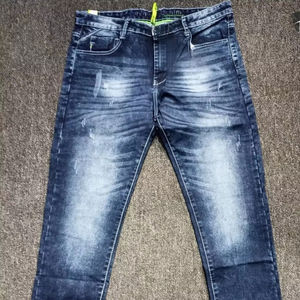 Pantalones vaqueros de lona personalizables de alta calidad, pantalones cortos Cargo informales de cintura media, logotipo bordado, tela de punto impermeable personalizada - Product Image 1