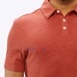 Camisetas Polo informales de algodón de alta calidad para hombre, camisetas polo transpirables de manga corta con logotipo bordado personalizado, camiseta polo con OEM - Product Image 5