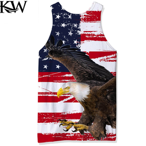 Venta al por mayor atlética camiseta sin mangas para los hombres de algodón y poliéster Material ligero transpirable diseño personalizado OEM fábrica a granel - Product Image 3