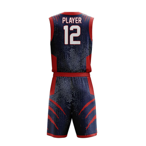 Dernier modèle d'uniforme de basket-ball pour hommes, taille adulte, Service OEM, uniformes de basket-ball personnalisés avec impression par sublimation - Product Image 6