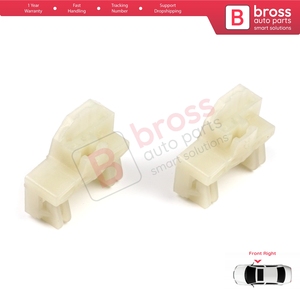 Clips de réparation de lève-vitre BWR47 avant droit pour A4 B5 Polo 6N Passat B5 3B Superb MK1 8D0837462 - Product Image 4