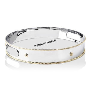 Nickle Plated <b>Chocolate</b> Tray Rectangle Shape Tabletop Designer <b>Chocolate</b> Platter Top Selling <b>Fancy</b> <b>Chocolate</b> Tray - Product Image 4