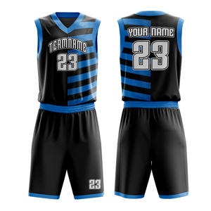 Uniformes de baloncesto de diseño personalizado, novedad en Jersey de baloncesto de poliéster de entrenamiento profesional de alta calidad - Product Image 2