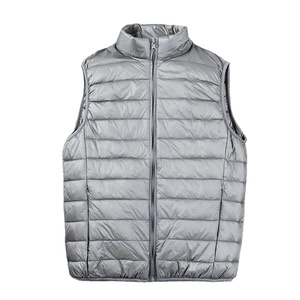 Otoño Invierno hombres pato abajo chaleco 2025 abrigo ultraligero sin mangas Puffer chaleco chaqueta ultrafina ligera abajo chaqueta chaleco - Product Image 5