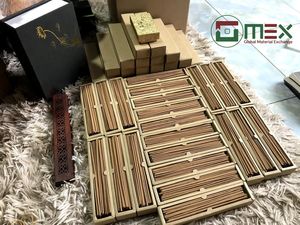 Luxury GMEX Sandalwood Aroma <b>Agarwood</b> <b>Incense</b> Sticks From Vietnam for Meditation & Aromatherapy Diffuser with <b>Incense</b> Holders - Product Image 4