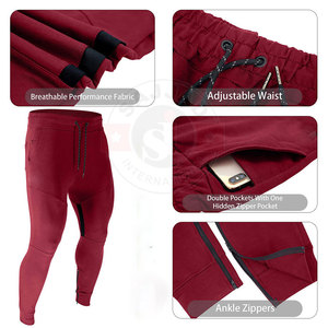 กางเกงวิ่งสำหรับผู้ชาย,กางเกงขายาวสำหรับใส่ทำกิจกรรมกลางแจ้ง - Product Image 6