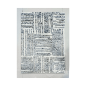 Elegante Alfombra de lana anudada a mano de alta calidad hecha a mano con detalles intrincados para sala de estar, dormitorio y estilo interior - Product Image 4