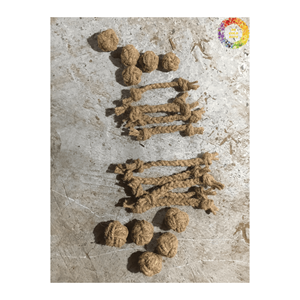 El mejor juguete para masticar perros | Palo de coco natural para Limpieza de dientes y masaje de encías | Accesorios y suministros para mascotas de Vietnam. - Product Image 3