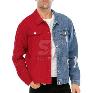 แจ็คเก็ตยีนส์ฤดูหนาวพิมพ์ลายหลากสีแบบเรียบ ขนาดสั่งทำได้ ผู้ผลิตจากปากีสถาน แจ็คเก็ตยีนส์ฤดูหนาวพิมพ์ลายหลากสีแบบเรียบ - Product Image 5