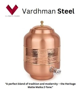 Heritage Matte matka 2 TONE 8 LTR การผสมผสานที่ลงตัวระหว่างประเพณีและความทันสมัย - Product Image 2