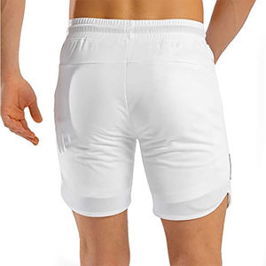 Pantalones cortos informales de verano de alta calidad para hombre 100%, patrón liso para uso en el gimnasio, venta en línea - Product Image 3