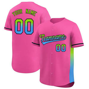 Cintre Impex Fabrication OEM Sur Mesure Votre Propre Conception Sublimation Impression Numérique Cousu Respirant Baseball Jersey - Product Image 3