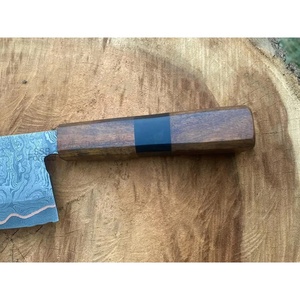 Cuchillo de Cocina Multifuncional JEXMOO, Hecho a Mano, de Acero Inoxidable, con Funda de Cuero - Product Image 4