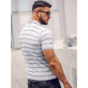 Camisa de Golf de Alta Calidad para Hombre, Diseño Personalizado, Logotipo Bordado, Antiarrugas, Estilo Casual Elegante, Venta al Por Mayor, Tejido de Punto - Product Image 2