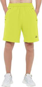 Shorts pour hommes Shorts de fitness respirants de haute qualité Shorts de fitness décontractés Nouveau modèle de conception Shorts d'entraînement de course Poches élastiques à la taille - Product Image 4