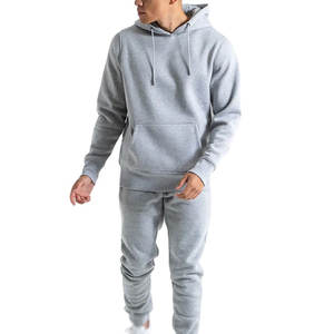 Unisex sports tracksuit set with stretch fabric and printed logo customization from manufacturer - Product Image 5