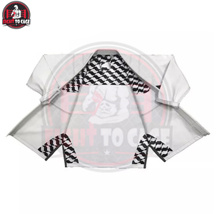 Uniforme de Jiu Jitsu BJJ Hecho a Mano, Cómodo y de Buena Venta, Unisex, de Poliéster y Algodón Elástico, Transpirable y Ligero para Artes Marciales - Product Image 3