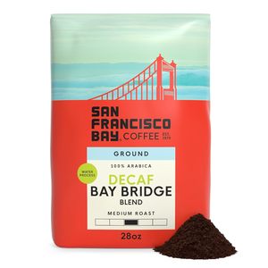 Café Molido Descafeinado San Francisco Bay, Mezcla Bay Bridge (Bolsa de 28 oz), Café de Tueste Medio - Product Image 1