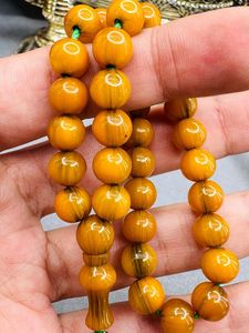 Chapelet turquoise islamique conçu accessoires de prière Tasbih vente en gros Tasbih avec des formes de perles de résine naturelle perles de prière - Product Image 3