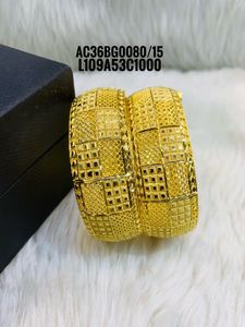 เครื่องประดับสำหรับผู้หญิงกำไลชุบทอง18K แบบเรียบง่ายแฟชั่น - Product Image 1