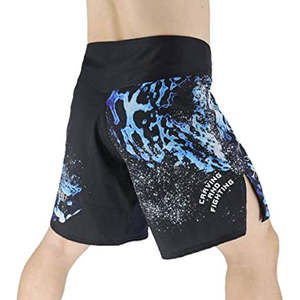 Best Supplier Wholesale Custom Size Mens MMA <b>Shorts</b> Premium Quality Lightweight Martial Arts Wear with Elastic Waist OEM - Product Image 6