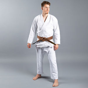 Kimono de Jiu Jitsu Brasileño para Hombre, Uniforme de Entrenamiento para Adultos, 100% Algodón, Transpirable, Cómodo, Ideal para Sesiones Largas - Product Image 6
