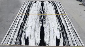 Durable Contemporary Panda White Indian Marble Slabs Polished Kitchen Bathroom Countertops Decorative <b>Flooring</b> 2/3cm Thick 5+ - Product Image 4
