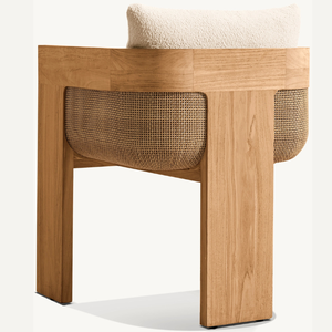 Chaise individuelle de style moderne, adaptée à l'extérieur, avec accoudoirs confortables, durable et résistante aux termites - Product Image 4