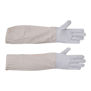 Wholesale Safety Equipment Beekeeping <b>Gloves</b> Goat Skin Leather With 3 Layered <b>Mesh</b> Fabric Sting Proof <b>Gloves</b> For Beekeepers - Product Image 2