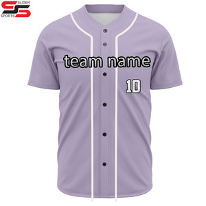 Uniforme de Béisbol Casual de Poliéster con Diseño Personalizado e Impresión por Sublimación Completa, Ropa Deportiva al por Mayor - Product Image 5