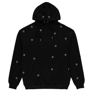 Sudadera con Capucha Extra Grande Personalizable para Hombre con Cierre y Acabado de Ojales, Tejido de Felpa, Algodón, Invierno, Talla Grande, Sudadera con Capucha con Ojales Metálicos para Hombre - Product Image 1